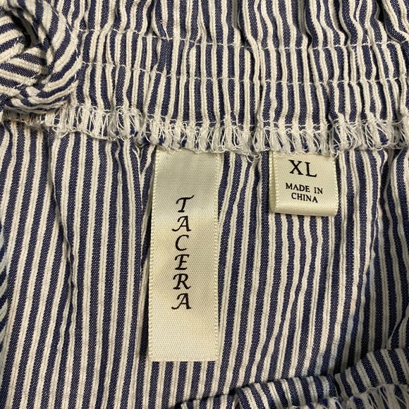 Striped Off the Shoulder Top - Picture 3 of 4